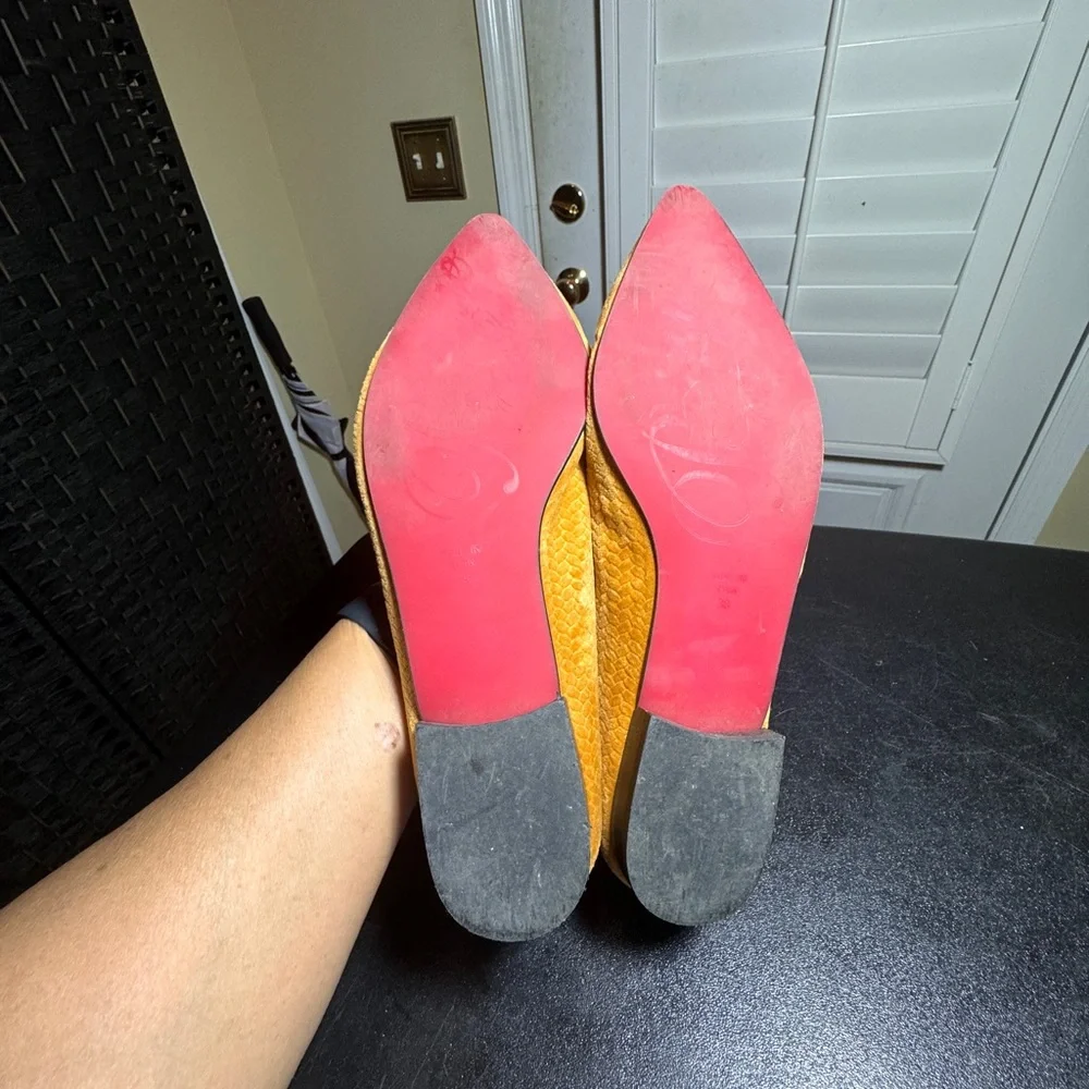 Anthropologie Bisue ballerinas pointed toe ballet flats EU 38